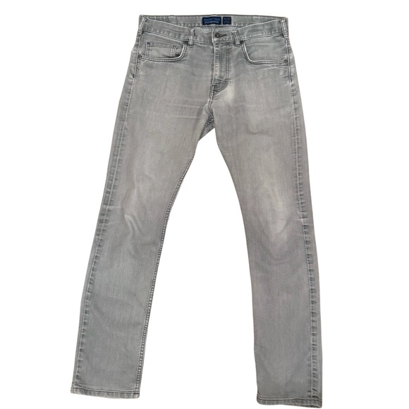 Patagonia Men's Performance Straight Fit Jeans Style 56025 — 32x32, Light Gray - Picture 2 of 8